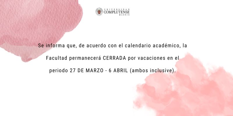 Periodo de vacaciones